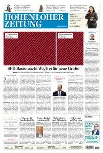 Hohenloher Zeitung Öhringen - 05. März 2018
