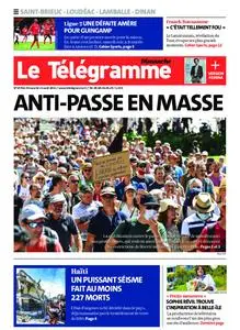 Le Télégramme Dinan - Dinard - Saint-Malo – 15 août 2021