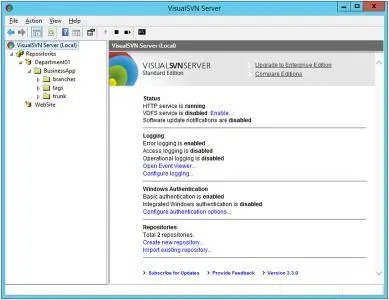 VisualSVN Server Enterprise 3.5.6 (x86/x64)