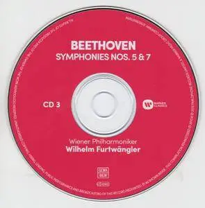 Beethoven - The 9 Symphonies - Wilhelm Furtwangler (2016) {5CD Set Warner Classics-Parlophone 0190295975098 rec 1940-1950}