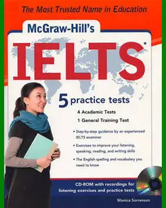 ENGLISH COURSE • McGraw-Hill's IELTS • 5 Practice Tests • BOOK with AUDIO (2012)