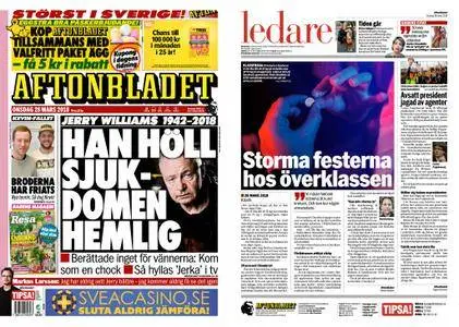 Aftonbladet – 28 mars 2018