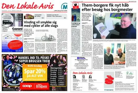 Den lokale avis – 15. april 2019