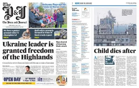 The Press and Journal Moray – March 11, 2022