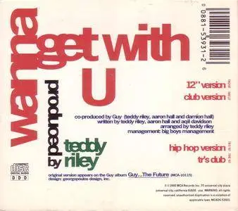 Guy - Wanna Get With U (US CD5) (1990) {MCA} **[RE-UP]**