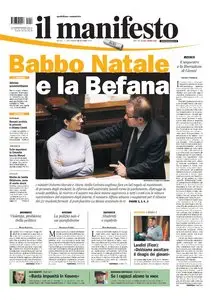 IL MANIFESTO DEL 18 DICEMBRE 2010