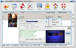 Mediatox Aurora MPEG to DVD Burner 5.2.42