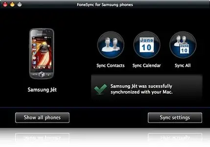Nova media FoneSync for Samsung phones 1.2.1