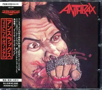 Anthrax - Fistful Of Metal (1983) [1992, Polystar PSCW-5110, Japan]