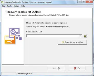Recovery ToolBox for Outlook 3.3.11.0 Multilingual