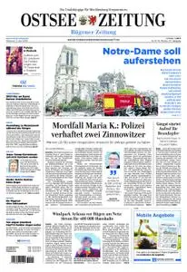 Ostsee Zeitung Rügen - 17. April 2019