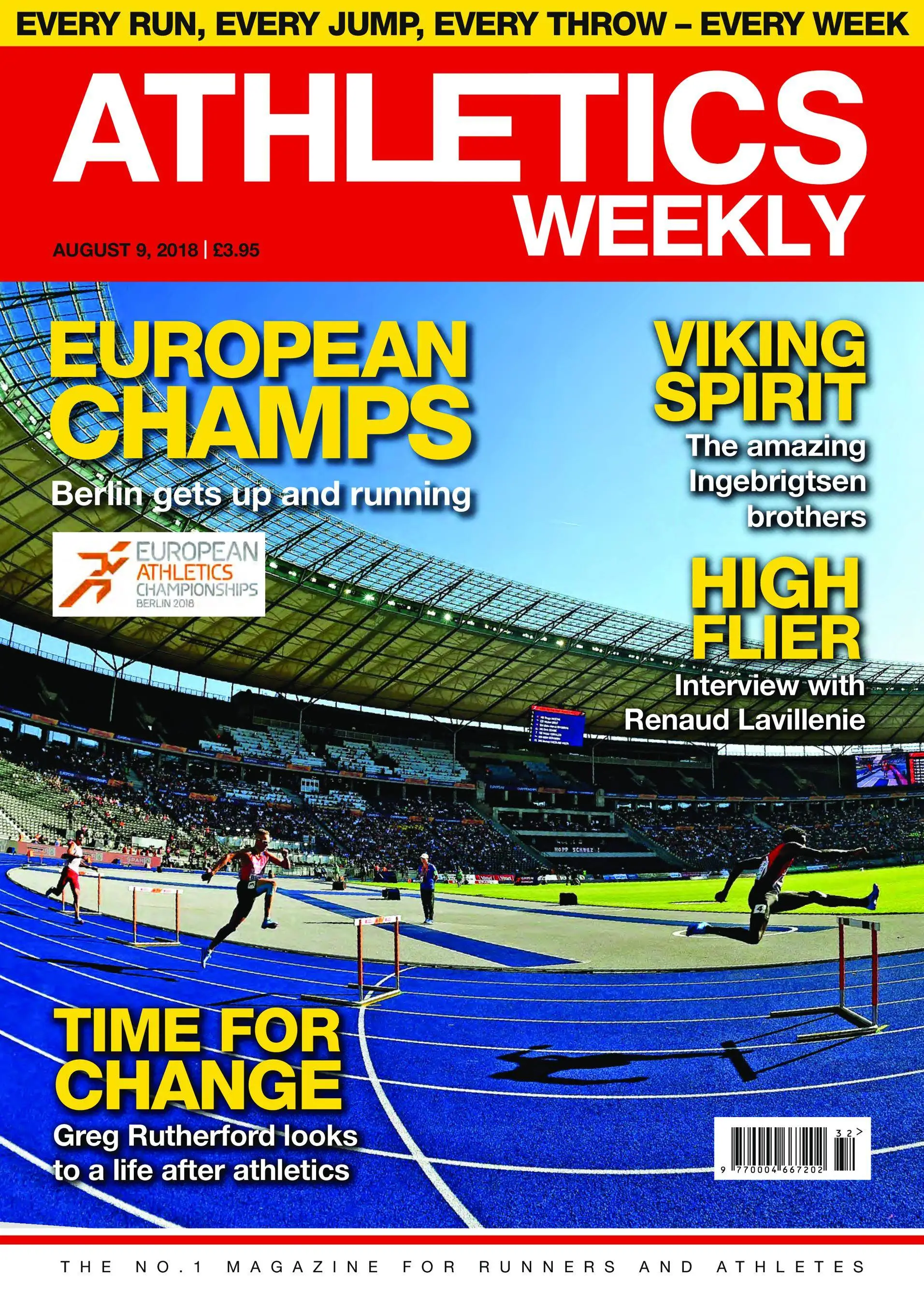 Athletics Weekly – 09 August 2018