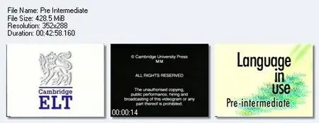 Language in Use Pre-intermediate Video