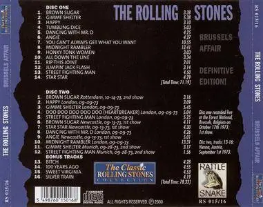 The Rolling Stones - Brussels Affair (Definitive Edition) (2000)