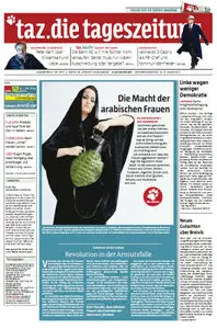 Tageszeitung TAZ vom 14 Januar 2012
