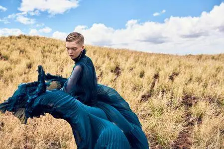 Ruth Bell by Ryan McGinley for Vogue China September 2016