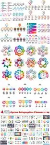 Vectors - Option Infographics Elements 119