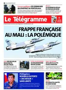 Le Télégramme Quimperlé – 16 avril 2021