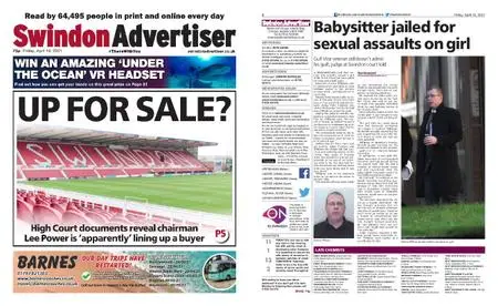 Swindon Advertiser – April 16, 2021