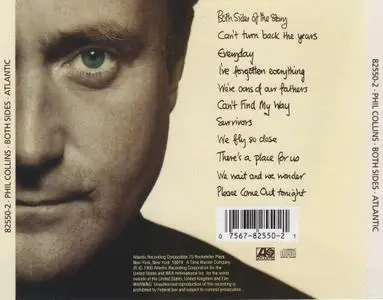 Phil Collins - Both Sides (1993)