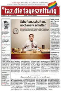 Tageszeitung TAZ vom 28 März 2012