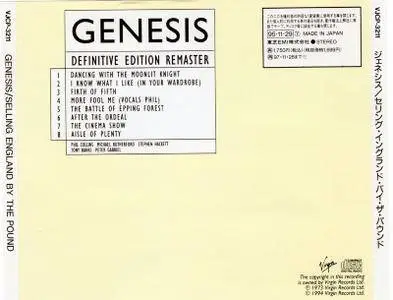 Genesis - Selling England By The Pound (1973) [1995, Japan,  VJCP-3211]