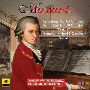 Cologne New Philharmonic & Volker Hartung - Mozart - Symphonies Nos. 38, 40 & 41 (2020) [Official Digital Download]