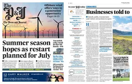 The Press and Journal Aberdeenshire – June 11, 2020