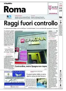 la Repubblica Roma – 19 aprile 2019