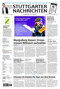 Stuttgarter Nachrichten Filder-Zeitung Leinfelden-Echterdingen/Filderstadt - 28. Oktober 2017