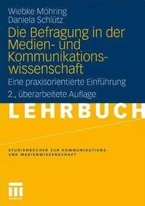 Die Befragung in der Medien- und Kommunikationswissenschaft