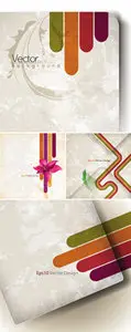 Retro Grunge Backgrounds Vector