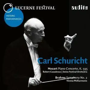 Carl Schuricht - Mozart: Piano Concerto, K.595 / Brahms: Symphony No.2 (2017) [Official Digital Download]