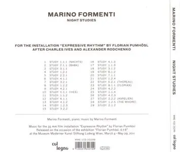 Marino Formenti - Night Studies (2011)