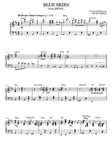 Blue Skies - Benny Goodman, Irving Berlin (Piano Solo)