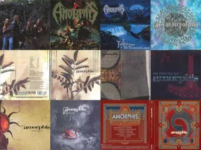 Amorphis: 10CD Collection. Original pressing (1992 - 2015)