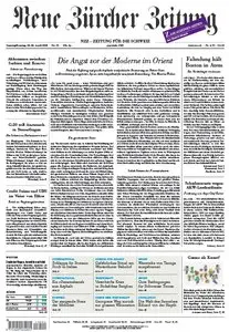 Neue Zürcher Zeitung vom 20 April 2013