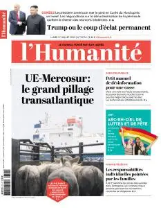 L'Humanite du Lundi 1er Juillet 2019