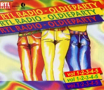 RTL Radio-oldy party/ 5 cd box/ mp3 @ 192kbps/ covers included