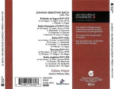 Céline Frisch - Johann Sebastian Bach: French & English Suites, Toccata BWV 912 (2000)