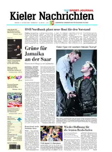 Kieler Nachrichten vom 12. Oktober 2009