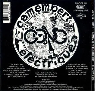 Gong - Camembert Electrique (1971) {2015 Remastered Audiophile Edition - Charly Acquisitions}