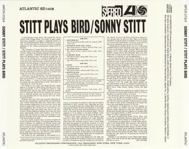 Sonny Stitt - Stitt Plays Bird (1963) {2012 Japan Jazz Best Collection 1000 Series 24bit Remaster WPCR-27024}