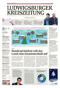 Ludwigsburger Kreiszeitung LKZ  - 24 Dezember 2021
