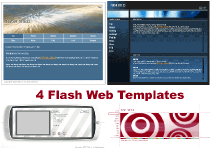 Flash Web Templates
