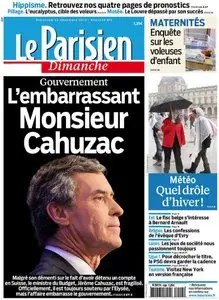 Le Parisien du Dimanche 23 Décembre 2012