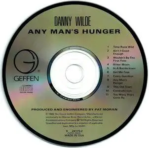 Danny Wilde - Any Man's Hunger (1988) [USA 1st Press]