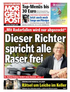 Hamburger Morgenpost vom 11 November 2010