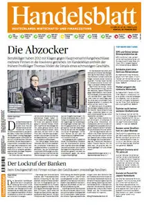 Das Handelsblatt vom 25 Februar2013