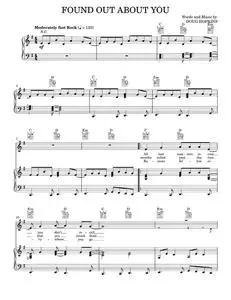 Found out about you - Gin Blossoms (Piano-Vocal-Guitar)